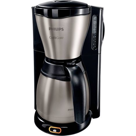 Philips Home Café Gaia HD7548/20 Macchina per il caffè Nero, acciaio inox Capacità tazze=15 Isolato