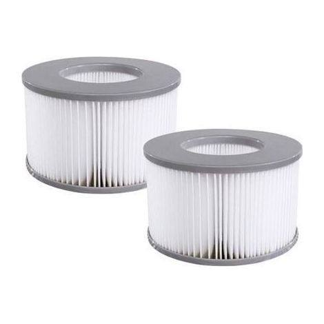 Filtre de rechange pour spa - PZCC - H489 - 120 plis - Lot de 2 - 7x11 cm (1/5)