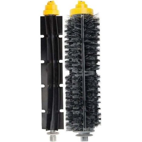 Accesorios para aspiradoras - Paquete de 2 cepillos giratorios para aspiradoras iRobot Roomba 585 595 600 605 610 616 620 625 630 631 632 639 650 651 680 681 691 696 700 720 750 760 765 770 772 772nd (1/2)