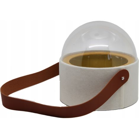 Scatola regalo decorativa con cupola e maniglia (1/5)
