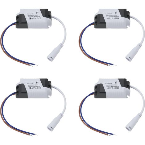4PCS Blocs Alimentation pour Panneau LED 8-18 W Transformateur de Pilote Alimentation Non Isolé 24-86 V 280 MA pour Projecteur Plafonnier Lampadaire 75 X 34 X 20 Mm (1/5)