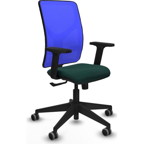 Silla de oficina piqueras y crespo Motilla negro reposabrazos ajustables (1/2)