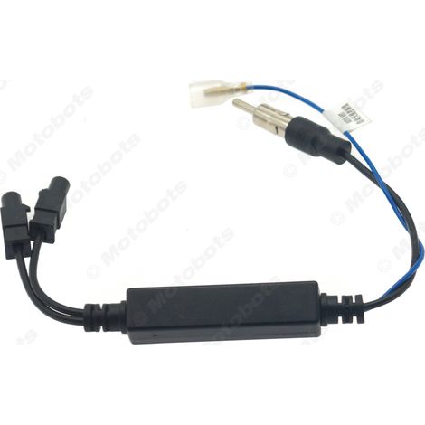 Compatible with Audi/Volkswagen FM radio antenna adapter cable with amplifier dual-head FAKRA connector antenna (1/4)