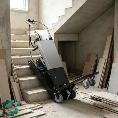 Manuzen - Monte-escalier électrique pour marchandises 400 kg