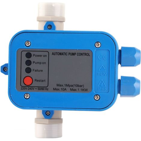 Automatische Pumpensteuerung mit elektronischem Druckschalter für die Wasserversorgung