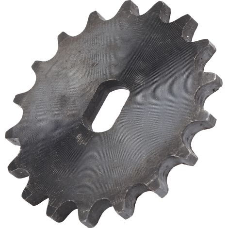 Pignon de chaîne 18 dents en acier carbone 420, accessoire de remplacement, diamètre intérieur 0.7x0.5 pouces (1/5)