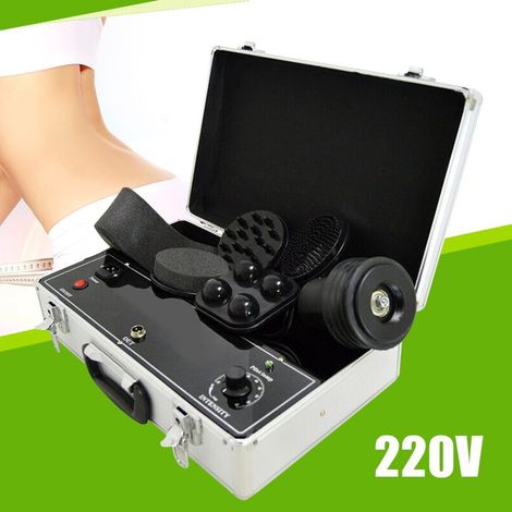 Appareil de massage manuel vibrant pour le corps - Machine à brûler les graisses à vibration G5 - Boîte de rangement portable - 5 têtes de massage - Pour les mères post-partum - Personnes (1/5)