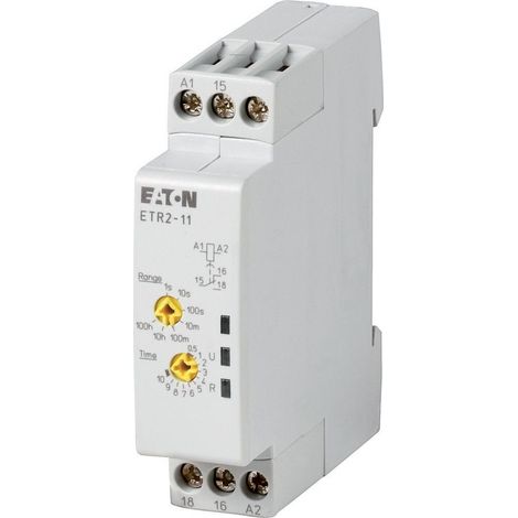 EATON Relé de tiempo electrónico 1W con retardo a la conexión, 262684