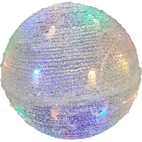 Sfera luminosa decorazione natalizia con led Ø 27 cm