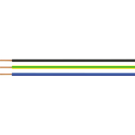 Helukabel 28786-100 Einzelader H07V-U 1 G 1.50 mm² Grün-Gelb 100 m