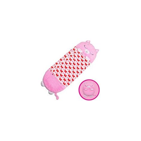 Almohada de juego grande y saco de dormir Happy Nappers, divertido saco de dormir de una pieza para niños, Surprise Kids 135 cm x 51 cm - Crezuo