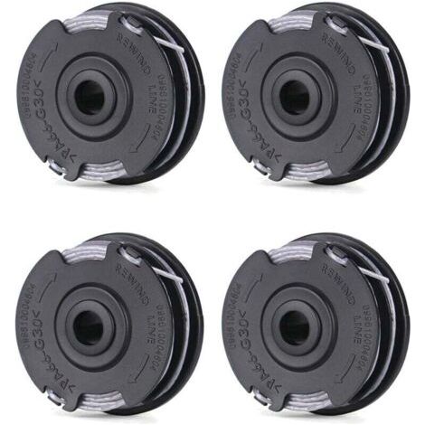 4er-Pack Ersatz-Schneidfäden, je 6 m, für Bosch Freischneider Art 24, 27, 30 und 30-36 LI, Bestellnummer F016800351 (1/4)