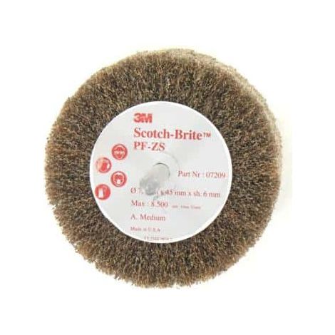 3M Scotch-Brite Bürste PF-ZS mittlerer Durchmesser 75 mm x 1