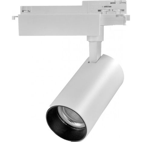 KOSOOM FARETTO A BINARIO 30W BIANCO - LUCE NATURALE - T0113B (1/2)