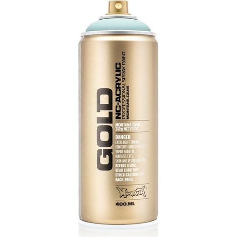 Bombe de peinture - Gold - Acrylique - Can2 cool candy - 400ml - Montana Cans