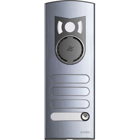 VIMAR - 1321 Placca a/v 2M 1 tasto e 3 copriforo