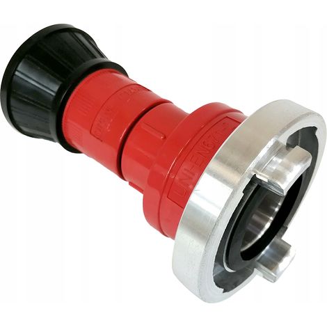 Boquilla de bomberos ca帽贸n de agua para manguera de 2 pulgadas 52 mm (1/5)