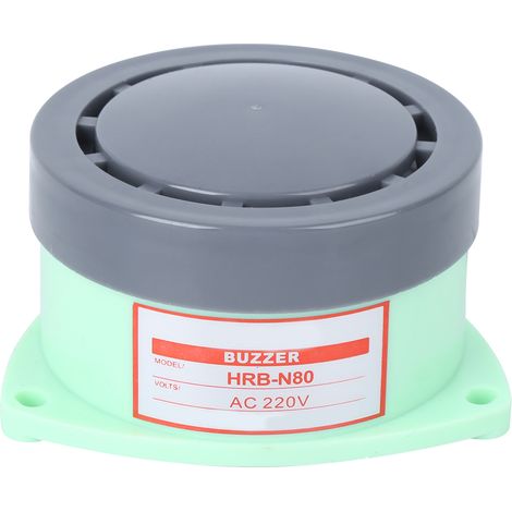 HRBN80 Avertisseur sonore électromagnétique actif continu pour usage industriel AC220V 50Hz 80dB (1/5)