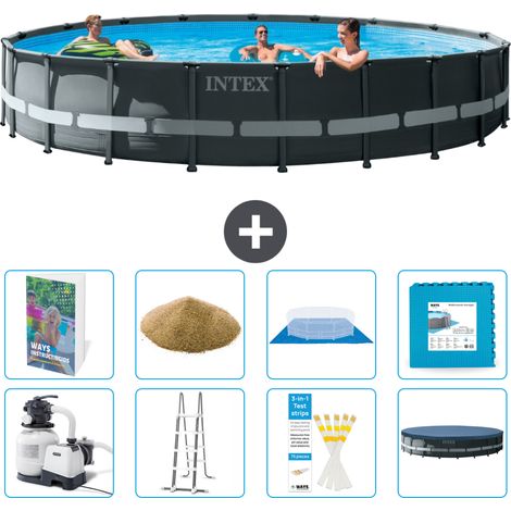 Intex Piscina Ultra XTR Rotonda - 610x122 cm - 9-pezzi  S557