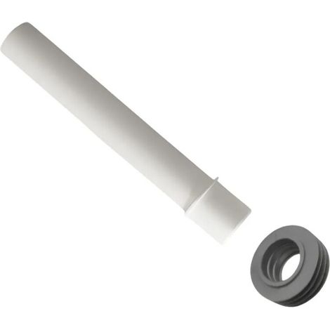 Tube d'alimentation réservoir à cuvette WC Ø 40mm – Longueur 280mm – Montage avec manchon d'étanchéité Ø 40 x 55mm – (1/5)