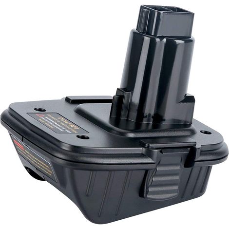Adaptateur de Batterie DeWalt / Milwaukee vers DeWalt NiMH – Convertisseur DCA1820/DM18D – Permet d’Utiliser des Batteries Lithium 20V sur des Outils NiMH 18V (1/4)