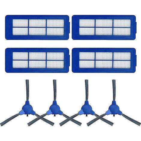 Pièces de rechange pour aspirateur robot Eufy G10 G30 : brosses latérales et filtres (1/4)