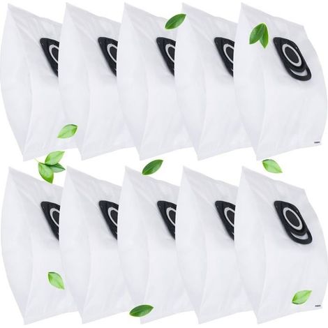 10 pcs sacs à poussière pour aspirateurs Rowenta Hygiene + Silence Force, Compact Power et X-Trem Power (+ZR200520 ZR200720) (1/5)