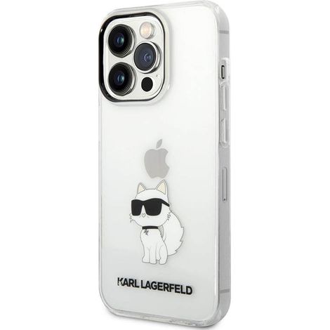 Karl Lagerfeld IML NFT Choupette - iPhone 14 Pro Max Hülle (Transparent) (1/5)