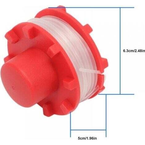 NALOOKAMIC  Bobine de fil de rechange, pour coupe-bordure, compatible avec Einhell GE-CT 36/30Li E, accessoires de rechange Einhell 3405096