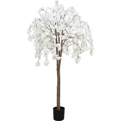 Cerisier artificiel retombant blanc 180cm (1/4)