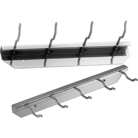 Lilly Codroipo supporto parete pale pizza professionale acciaio inox 4 ganci