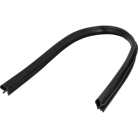 vhbw Door Seal compatible with Beko DIN 1521 XLN, DIN 1402 XN, DIN 1421, DIN14211, DIN15213, DIN14210, DIN 1531 XN, DIN 1535 Dishwasher - Black