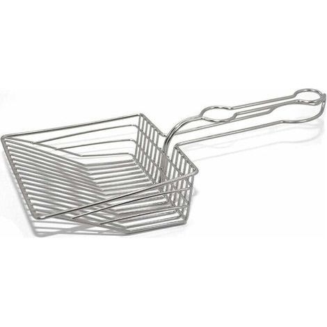 Metal cat litter box, fine hole, stainless steel, small hole, bentonite tofu, iron cat litter tool - LIAIKI (1/5)
