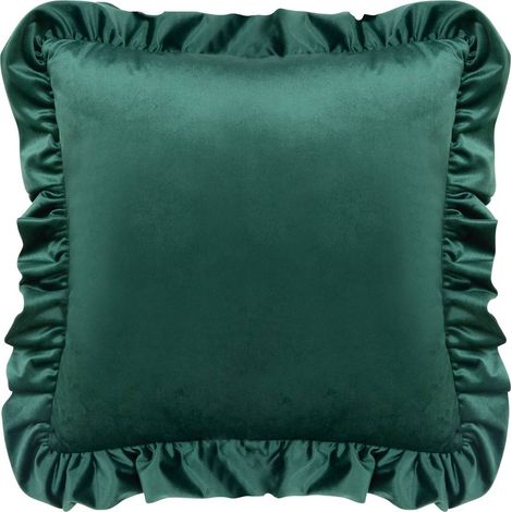 COJÍN CON VOLANTE VERDE 51X51 - Feeric lights & christmas (1/4)