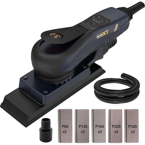Ponceuse orbitale aléatoire, moteur sans balais, contrôle de vitesse variable, R7307 (1/2)