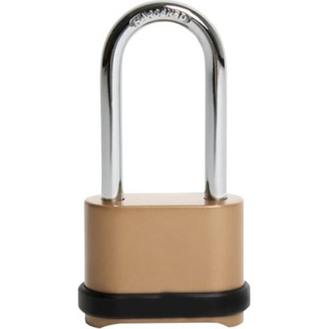 Cadenas à combinaison à quatre chiffres étanche pour porte de garage ou de placard (1/2)