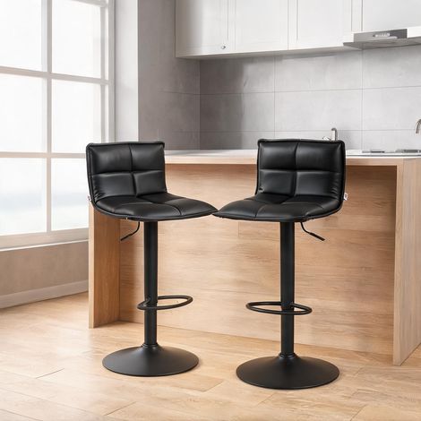 Tabouret de bar réglable de 64 à 109 cm 45 x 44 x 106 cm (1/5)