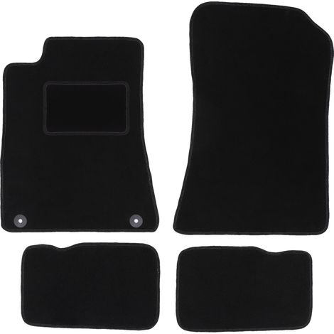 Tappetini in velluto nero per: Mercedes SL R129 roadster (1998-2002) (1/5)