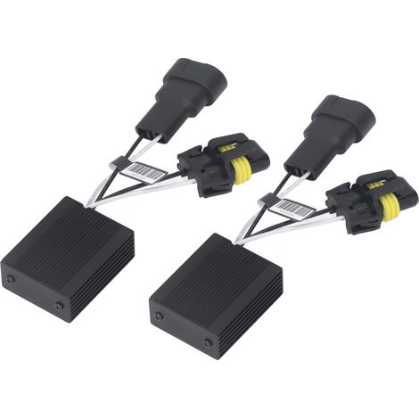 Lot de 2 décodeurs LED Canbus pour phare antibrouillard suppresseur d'erreur C14 9006 (1/5)