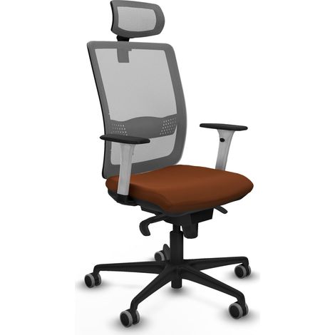 Chaise piqueras y crespo Haches gris mousse épaisse (1/2)