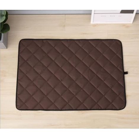 SABIR-Tapis d'entraînement lavable pour chien, imperméable, pour siège auto, avec coussin rafraîchissant pour chiot (35 x 49 cm). (1/4)