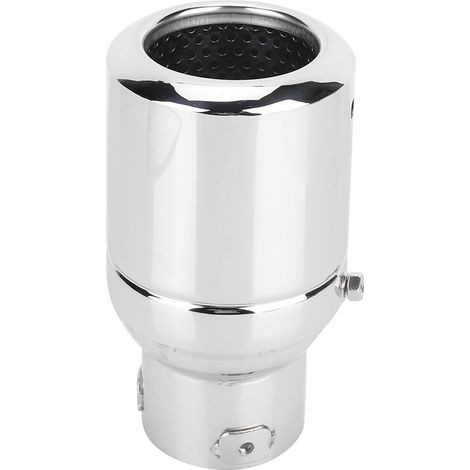 Embout d'échappement arrière universel réglable 64 mm tuyau silencieux tuning auto (1/5)