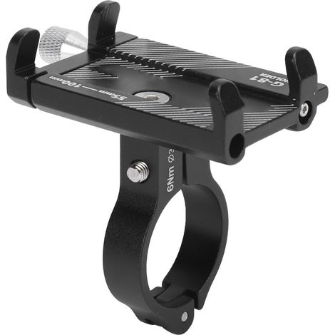 Support téléphone vélo GUB G-81 en aluminium, support ajustable pour guidon (1/5)
