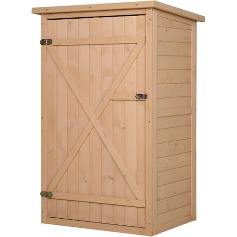 Meuble de jardin, Casinha de ferramentas de jardin avec prateleiras, depósito para ferramentas de jardin, 75 x 56 x 115 cm, meuble extérieur, design moderne (1/5)