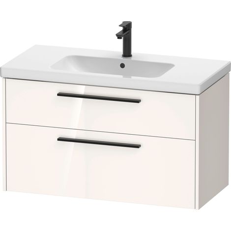 Duravit D-Code Möbel-Set, Möbelwaschtisch mit Waschtischunterbau