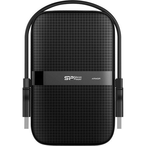 Silicon Power Disque Dur Externe Armor A60 5 to 6,35 cm 2,5` USB 3.2 Black Shockproof MIL-STD 810G 516.6 Procedure (1/3)