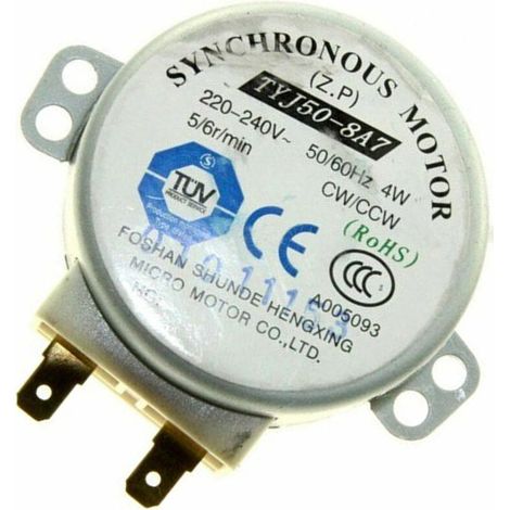 MOTEUR DE PLATEAU TOURNANT 4R/MIN 4W 220-240V