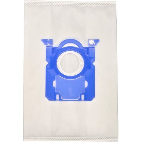 S-Bag Vacuum Cleaner Bags Compatible with FC8021/03, GR201SM, E201S Multilayer Filter Classic Long Performance Vacuum Cleaner Bags (Pack of 10)