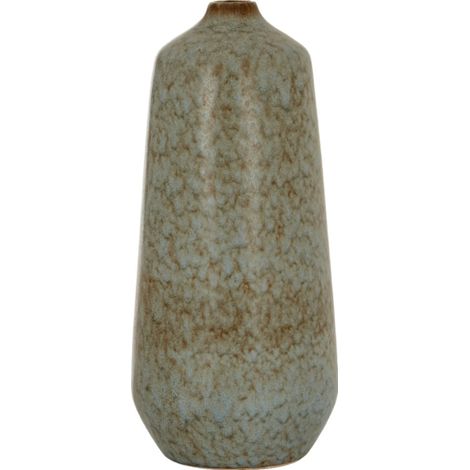 Capella Tall Bottle Vase - Ceramic - L21 x W21 x H47 cm - Grey