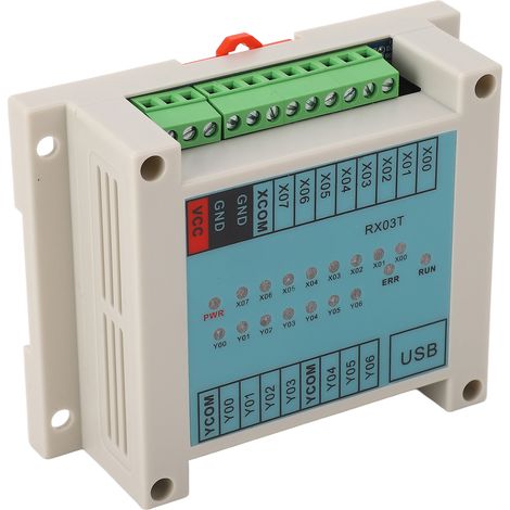 Automate programmable industriel PLC contrôle séquentiel relais temporisé 12V-24V (1/5)